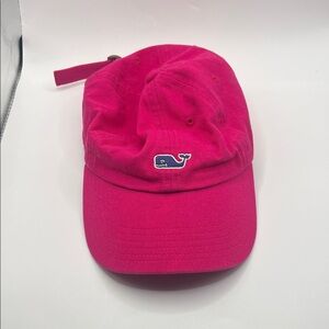 Vineyard Vines Pink Cap with Embroidered Logo